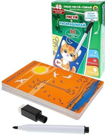 Игры с маркером "Рисуй и раскрашивай" 40 карт, 80 игр (ИН-2673)