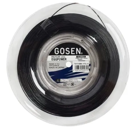 Струны теннисные Gosen Polylon Eggpower (200 m) - black