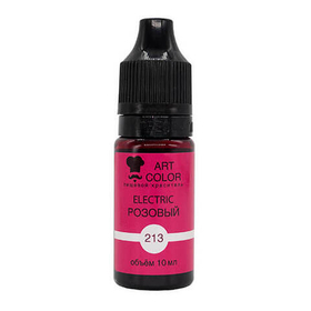 Краситель гелевый Art Color Electric, РОЗОВЫЙ, 10мл