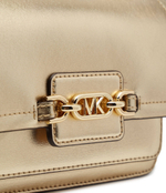 Кожаная сумка-мессенджер Michael Kors - золотой(32R3G7HC0L)