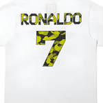 A Bathing Ape Bathing Ape Cr7 Life Футболка Regular Sleeve Bap Ss26 104 белый