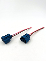 Разъем (колодка) лампы HB3 закрытого типа комплект 2шт