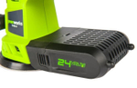Шлифмашина Эксцентриковая Greenworks аккумуляторная G24ROS 24V без АКБ и ЗУ