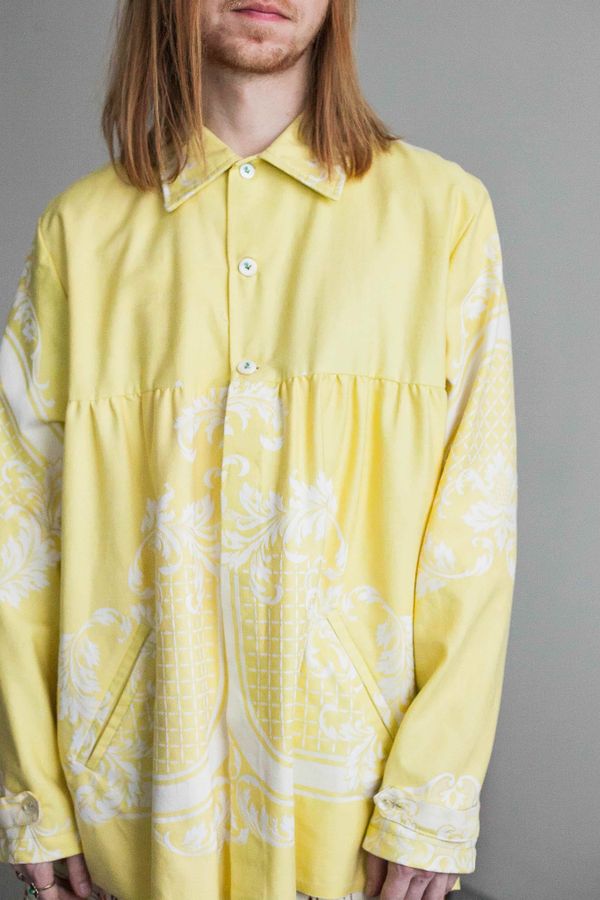 Рубашка Mustard Yellow Long Sleeve Shirt - фото 6