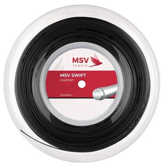 Теннисные струны MSV SWIFT (200 m) - черный