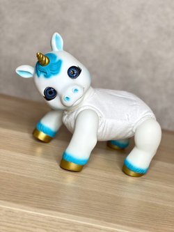 Игрушка мягконабивная 35см АниРеал Единорожка (60151)