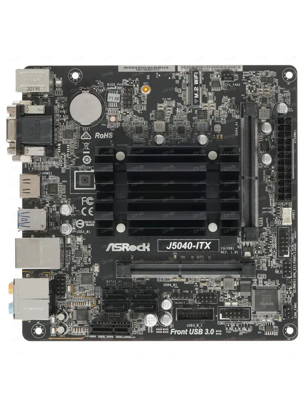 Материнская плата J5040-ITX FCBGA 1090 Mini-ITX DDR4