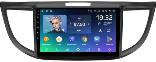 Магнитола для Honda CR-V 4 2012-2016 (большая рамка 9) - Teyes CC2 PLUS монитор 9" QLED, Android 10, Быстрая, SIM-слот