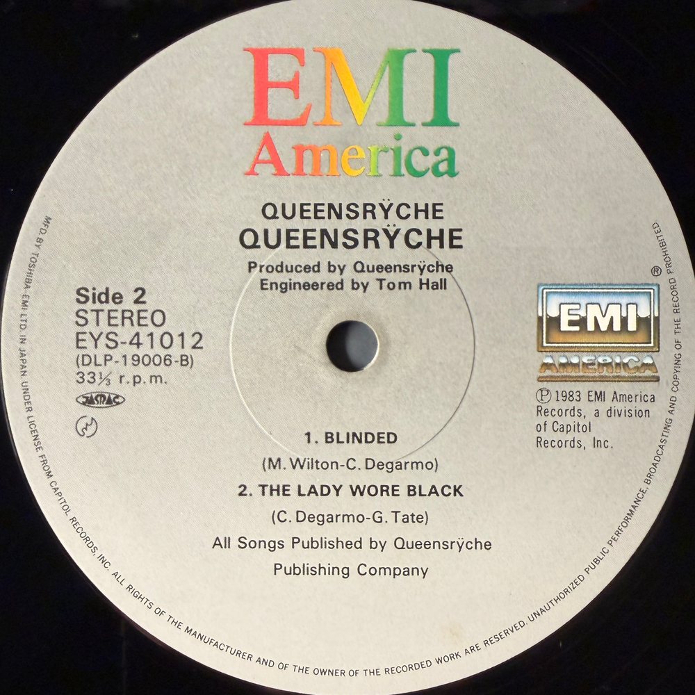 Queensrÿche - Queensrÿche (Япония 1983г.)