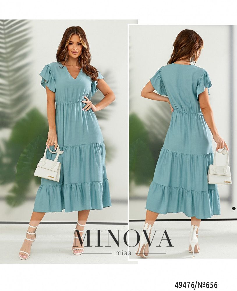 Платье 656-ментоловый Minova Платье 656-ментоловый Minova