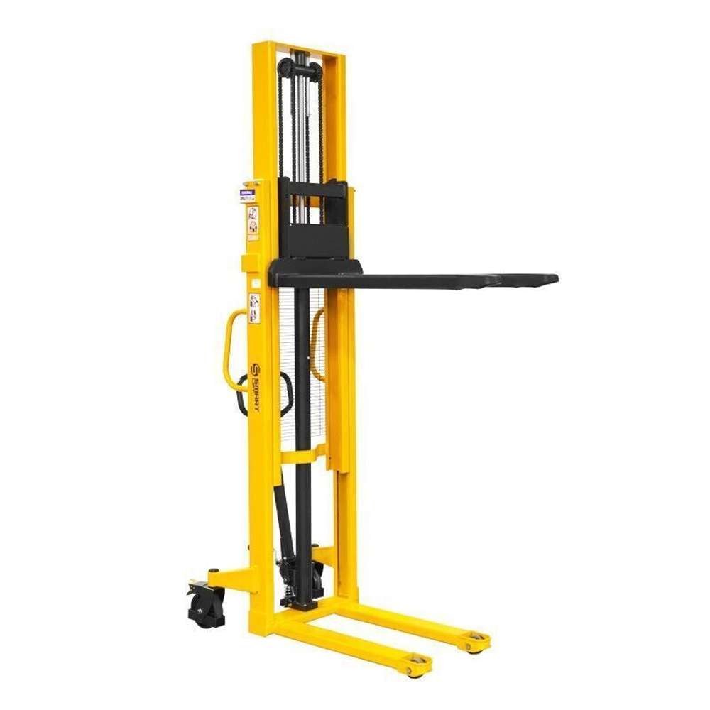 Ручной гидравлический штабелер SDA 1530 (1500 кг; 3 м; фиксированные вилы) SMARTLIFT (SMART)