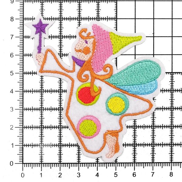 Аппликация термоклеевая Фея, 7х7см, Hobby&Pro
