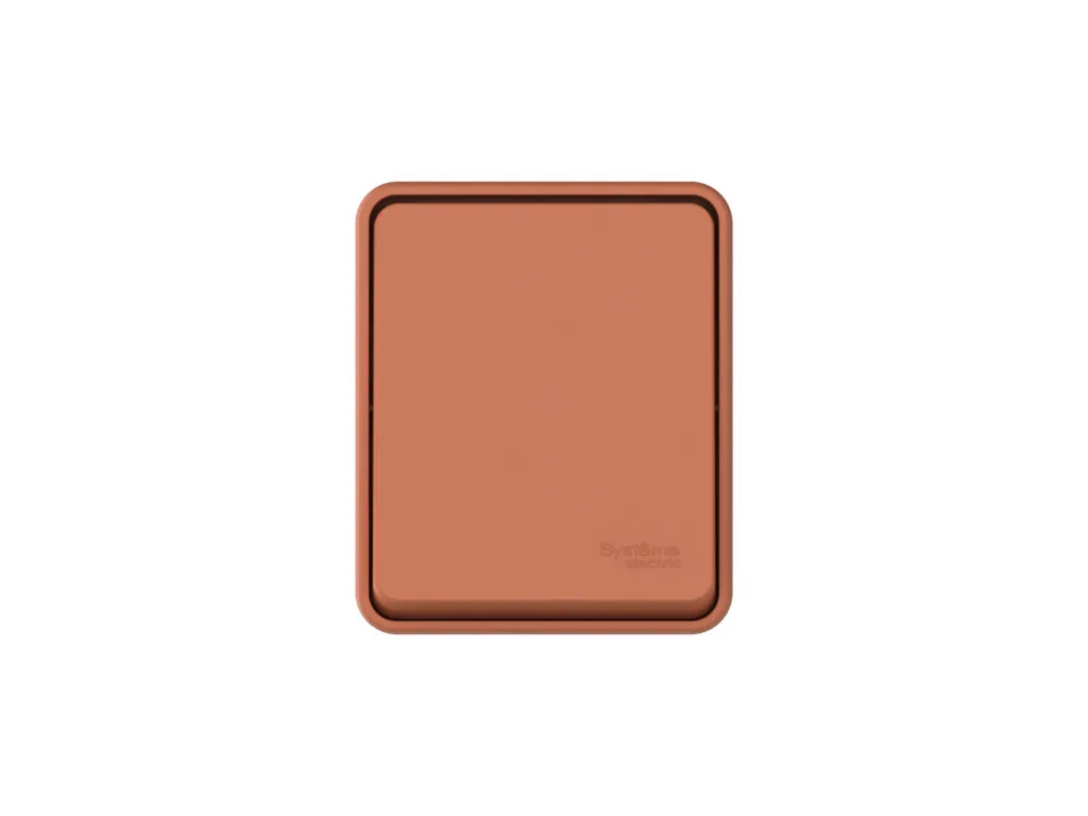 ATLASDESIGN PROFI IP54 О/У 1-клавишный ПЕРЕКЛЮЧАТЕЛЬ, сх.6, 10АХ, ТЕРРАКОТОВЫЙ