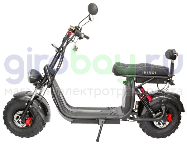 Электроскутер IKINGI X7 PRO OFF-ROAD 3000W - Карбон фото 4 фото №5