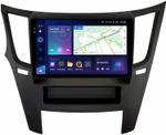 Магнитола для Subaru Legacy 5, Outback 4 2009-2014 (левый руль, рамка черная) - Teyes CC3-2K монитор 9.5" 2K QLED на Android 10, Быстрая, CarPlay, 4G SIM-слот