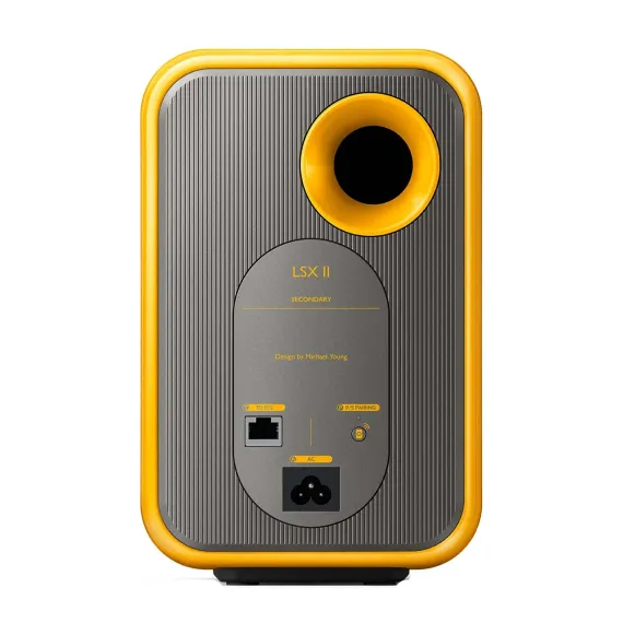 KEF LSX II Solaris Yellow