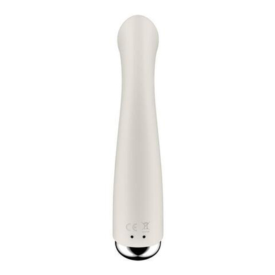 Телесный вибратор для G-стимуляции Spinning G-Spot 1 - 17 см. (Цвет: телесный)