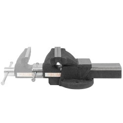 Тиски стальные с наковальней 5''(125мм) FORSTIME FT-6540205
