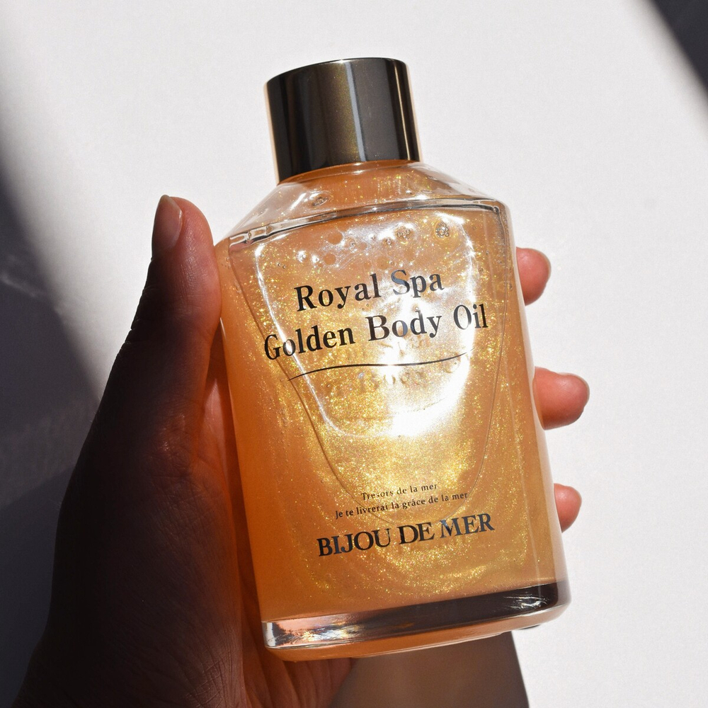 Сияющее масло для тела с морскими экстрактами BIJOU DE MER Royal Spa Golden Body Oil