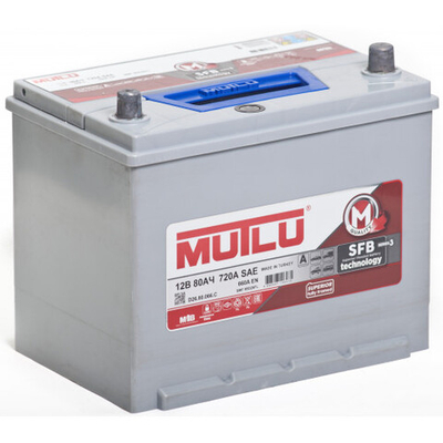 80е D26.80.066.C MUTLU- 12V 80 Ah 660 (EN) н.кр.