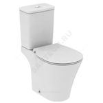 Чаша унитаза горизонтальный выпуск без сиденья белая CONNECT AIR AquaBlade Ideal Standard E009701