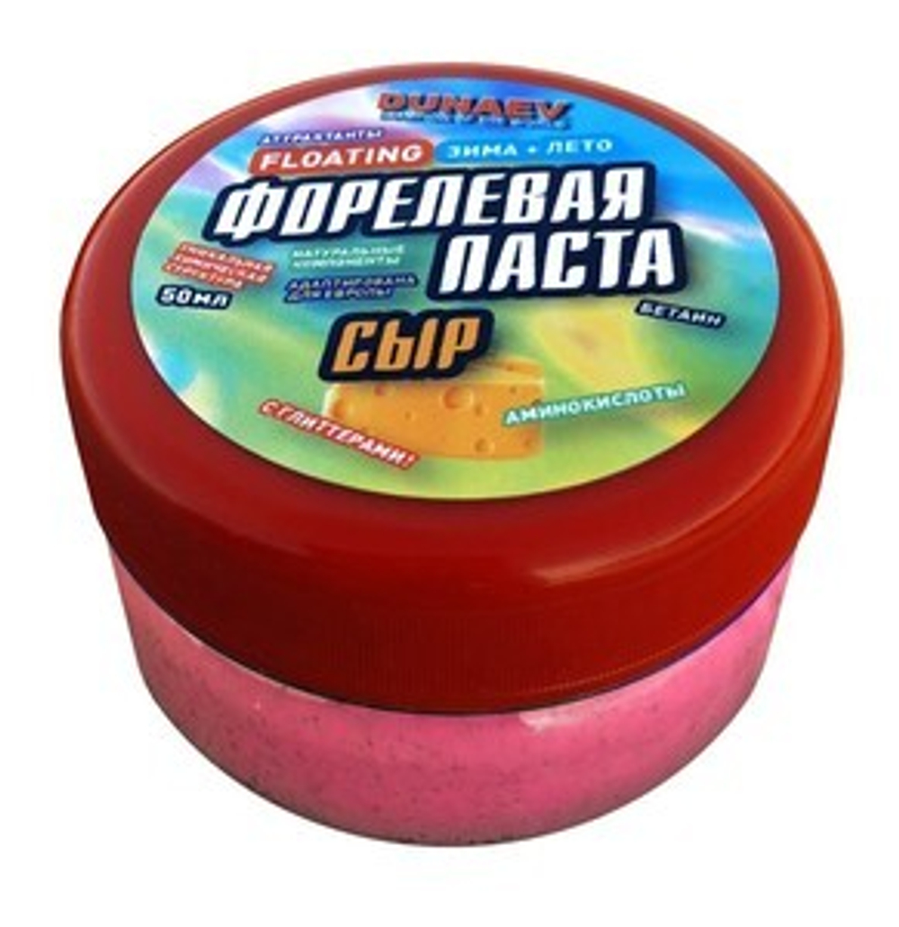 Паста Dunaev 50мл Форель Сыр