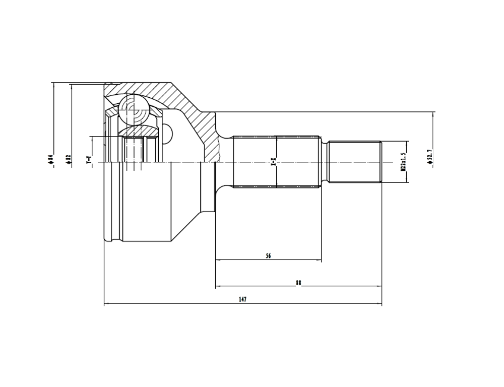 EWIGER - EW121150084-EWI - Joint Kit, drive shaft