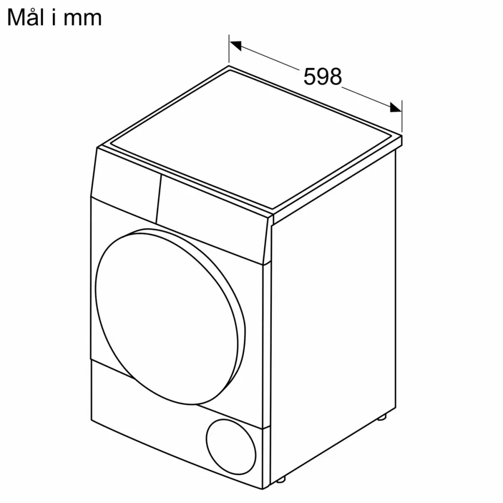 Сушильная машина Bosch WTX8HKB9SN
