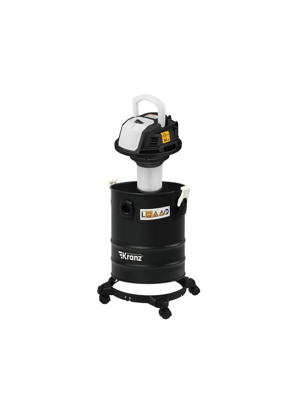 Пылесос строительный KR15 1200Вт 15л 4м Kranz KR-16-1115