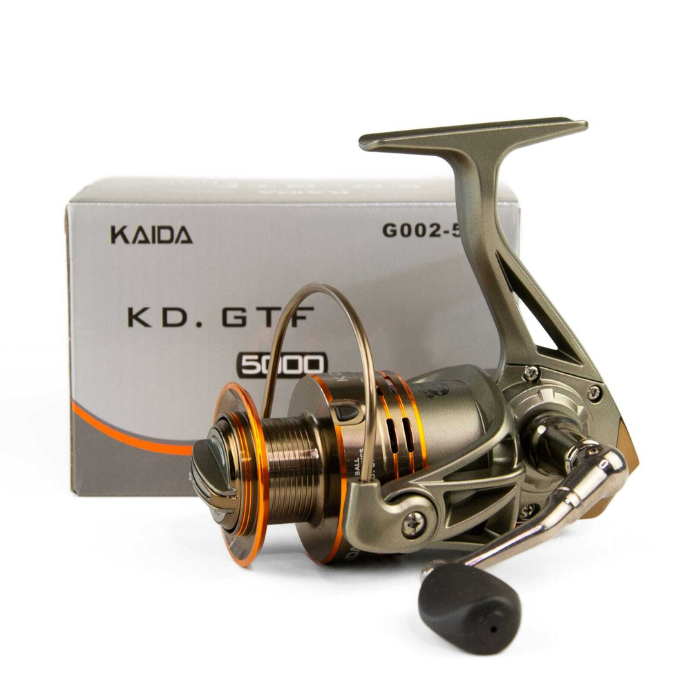 Безынерционная катушка 5000 Kaida KD.GTF G002-50A (4+1BB, мет.шпуля)