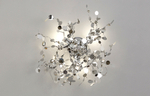 Настенный светильник Crystal Lux GARDEN AP-PL3 D400 CHROME