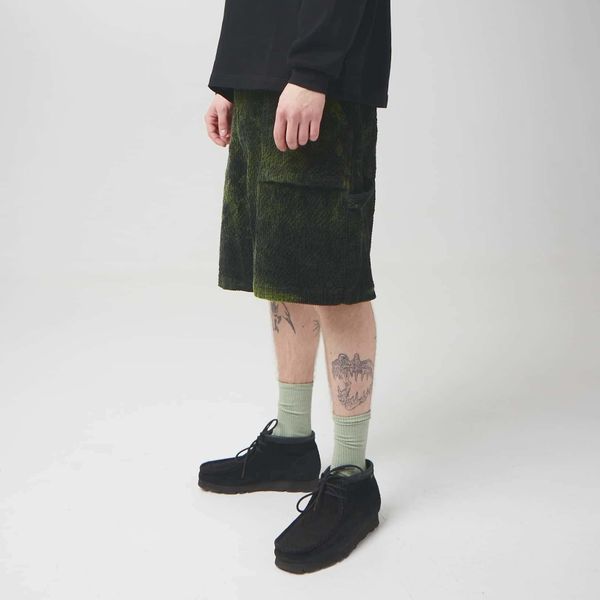 Шорты SS24 Vel Dyed Black Moss зеленые - фото 4