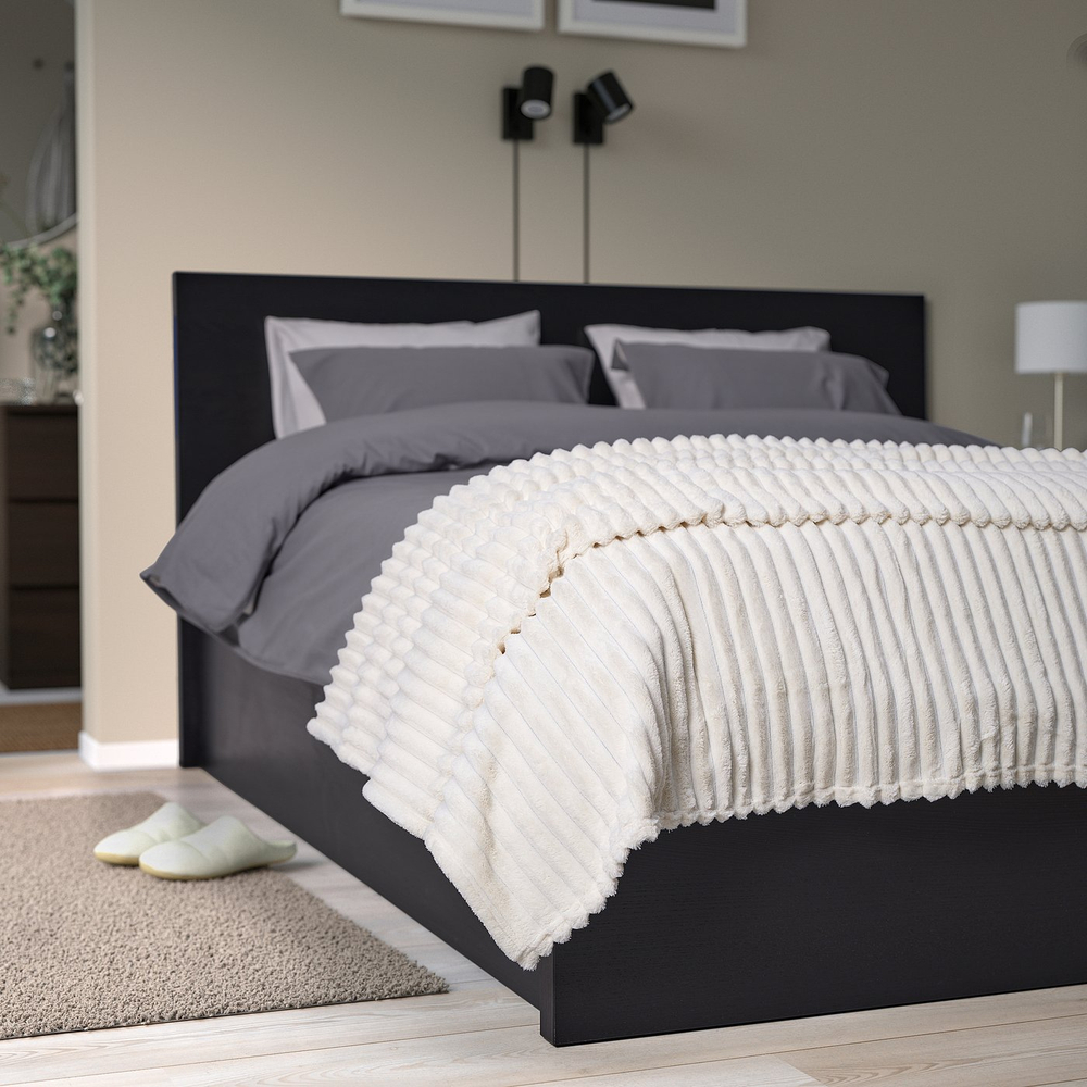 IKEA GULLSTRÅLE  (ИКЕА ГУЛЛСТРОЛЕ)  -  Покрывало - белое 230х250 см