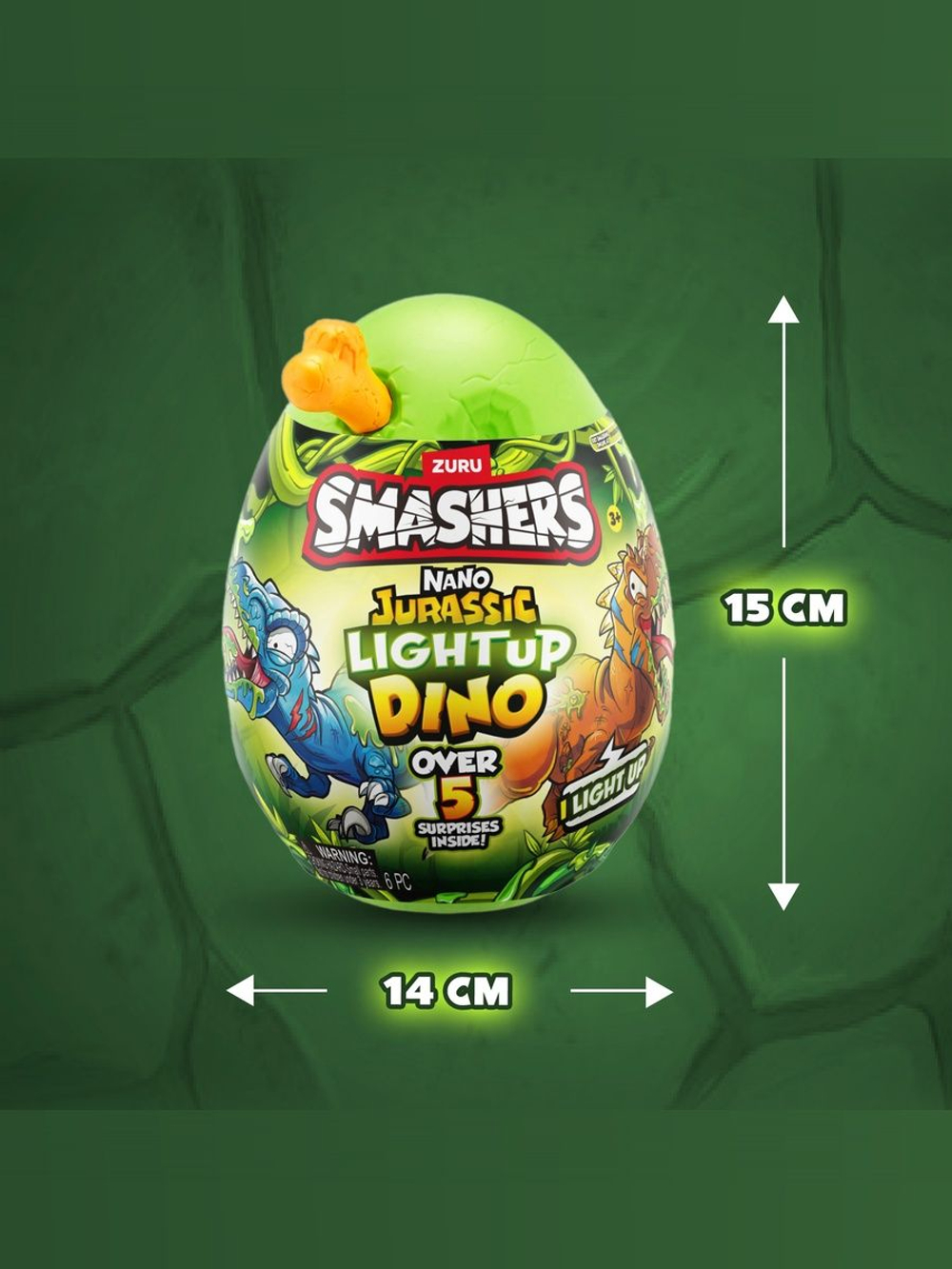 Фигурка Smashers Nano Jurassic Light