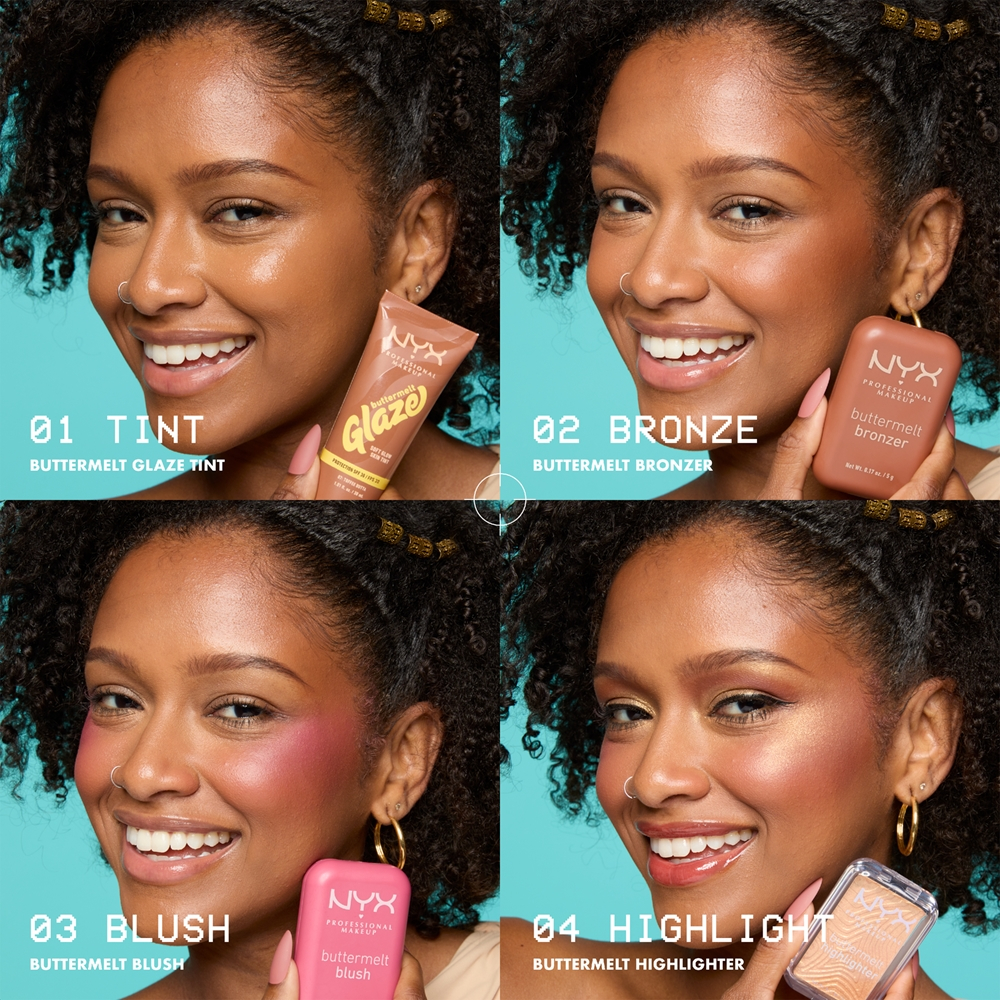 NYX Professional Makeup Buttermelt Highlighter - Розсветлитель оттенок bright & butta 05, 5 g