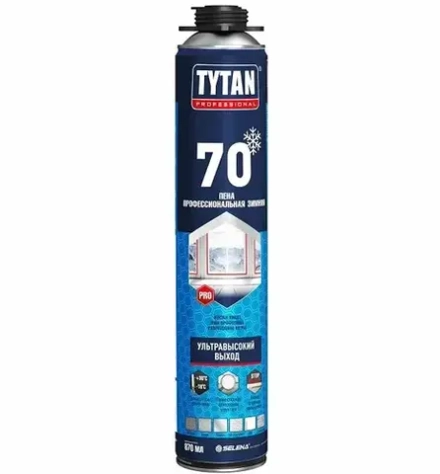 TYTAN Professional 70 пена профессиональная зимняя 870 мл