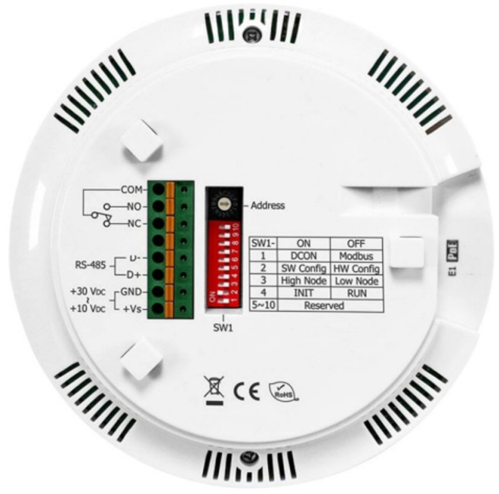 Датчик температуры и влажности ICP DAS CL-204-E CR