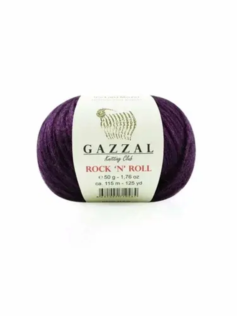 Пряжа GAZZAL Rock 'N' Roll 50 гр. 115 м цвет 13911