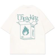 Футболка HAIDED UNPACKING, экрю