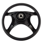 Рулевое колесо Nautflex 161-D 4-х спицевое D-330мм чёрный обод и спицы ( Laguna VN8004-01 )