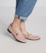 Кожаные мокасины Pollini - розовый(SA10212M0ETA3)