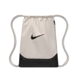 Рюкзак теннисный Nike Brasilia Drawstring Gym Сумка - light bone/black/black