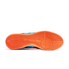 Бутсы зальные TORRES TIEMPO-J подростковые, TS134236-417-37, р.37,резина,ПУ,текст,оранжево-бирюзовый