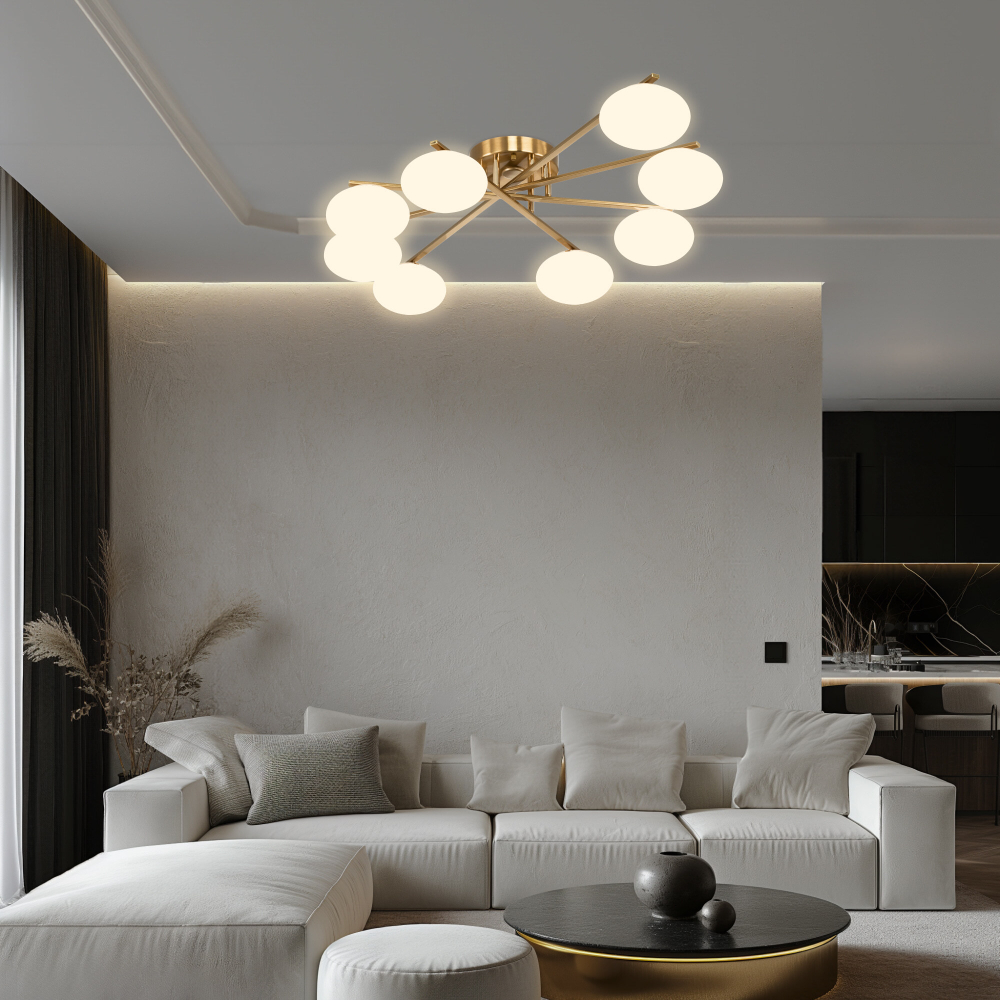 Citilux ATMAN SMART CL226A183 LED RGB Умная люстра Бронза