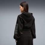 Женская толстовка с капюшоном STREET GLAM, украшенная стразами. - PUMA