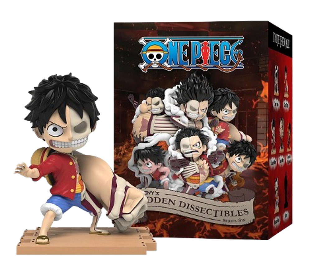Рандомная фигурка Blind Box Mighty Jaxx One Piece Luffy’s Gears Edition