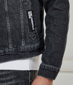 Джинсовая куртка Karl Lagerfeld Jeans - графитовый(A1M14018)
