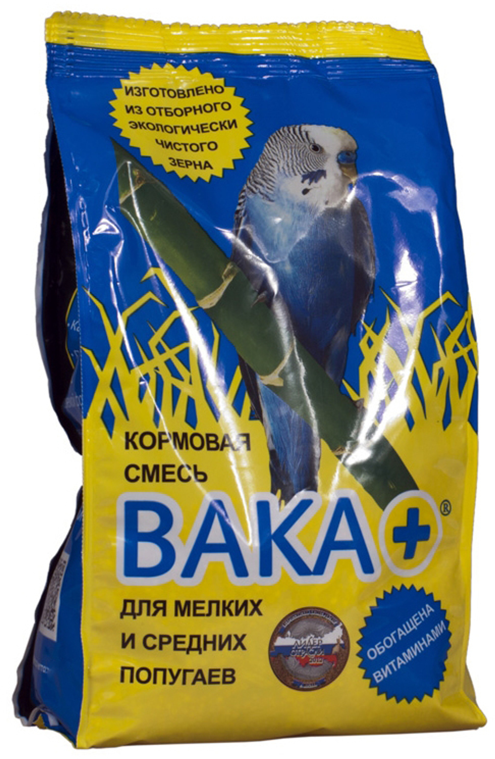 ВАКА+ Кормовая смесь для мелких и средних попугаев, 500 г