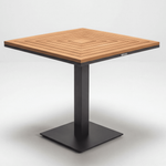 Стол обеденный ЭГМОНТ из тика 80x80