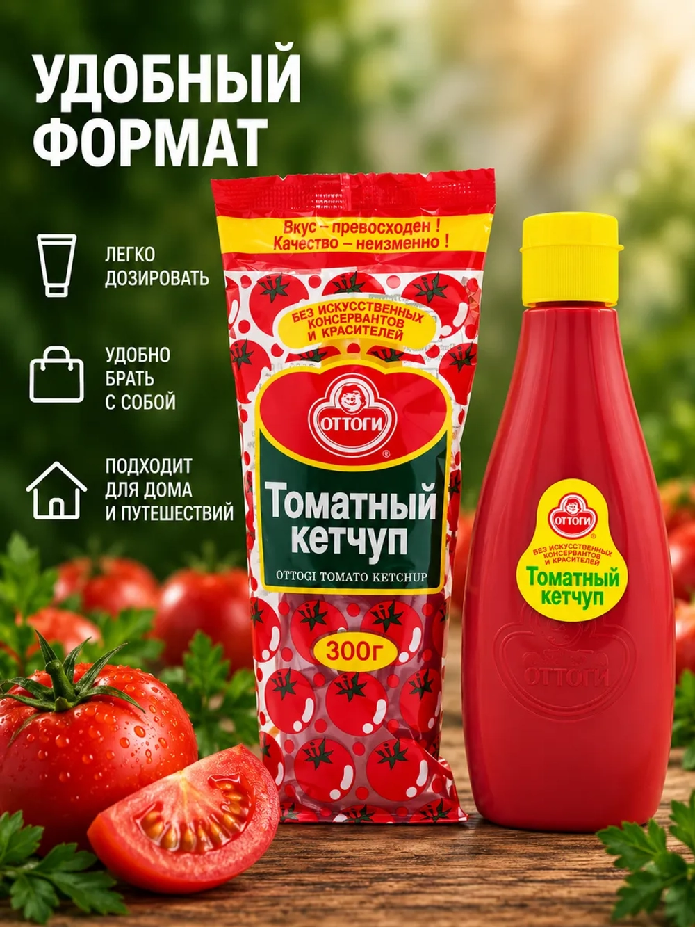 Томатный кетчуп корейский Оттоги 300 г